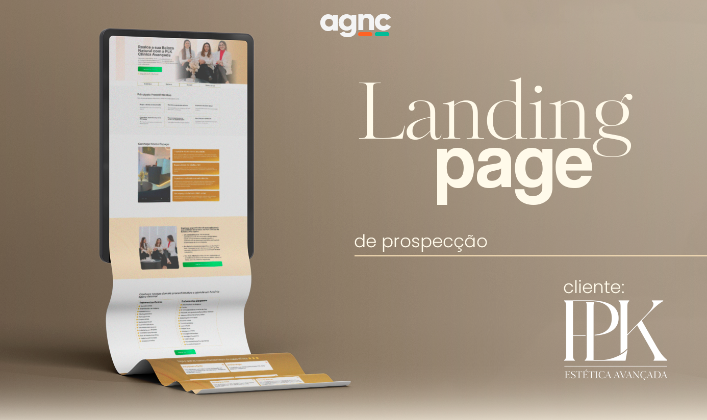 Portifolio: Landing Page De Prospecção Clinica PLK Veja como ficou nosso trabalho de criação de Landing Page de Prospecção Clinica PLK estética avançada de São Paulo.